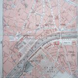 Paris, Champ de Mars, ancien plan, imprimé en 1914.
