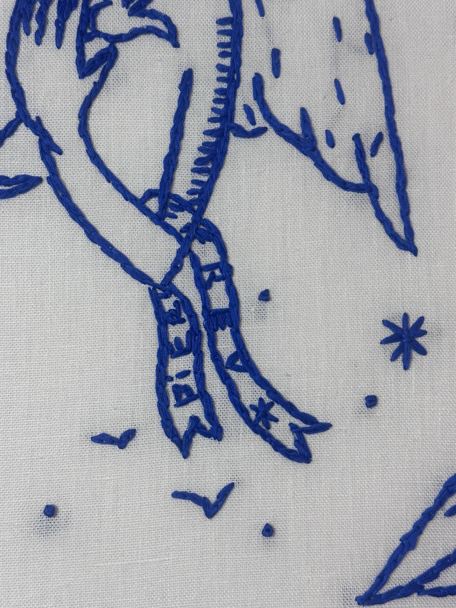 Stretched fabric P.Frey X Castelbajac