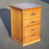 Vintage drawer unit, wooden furniture, storage unit, office furniture, decoration