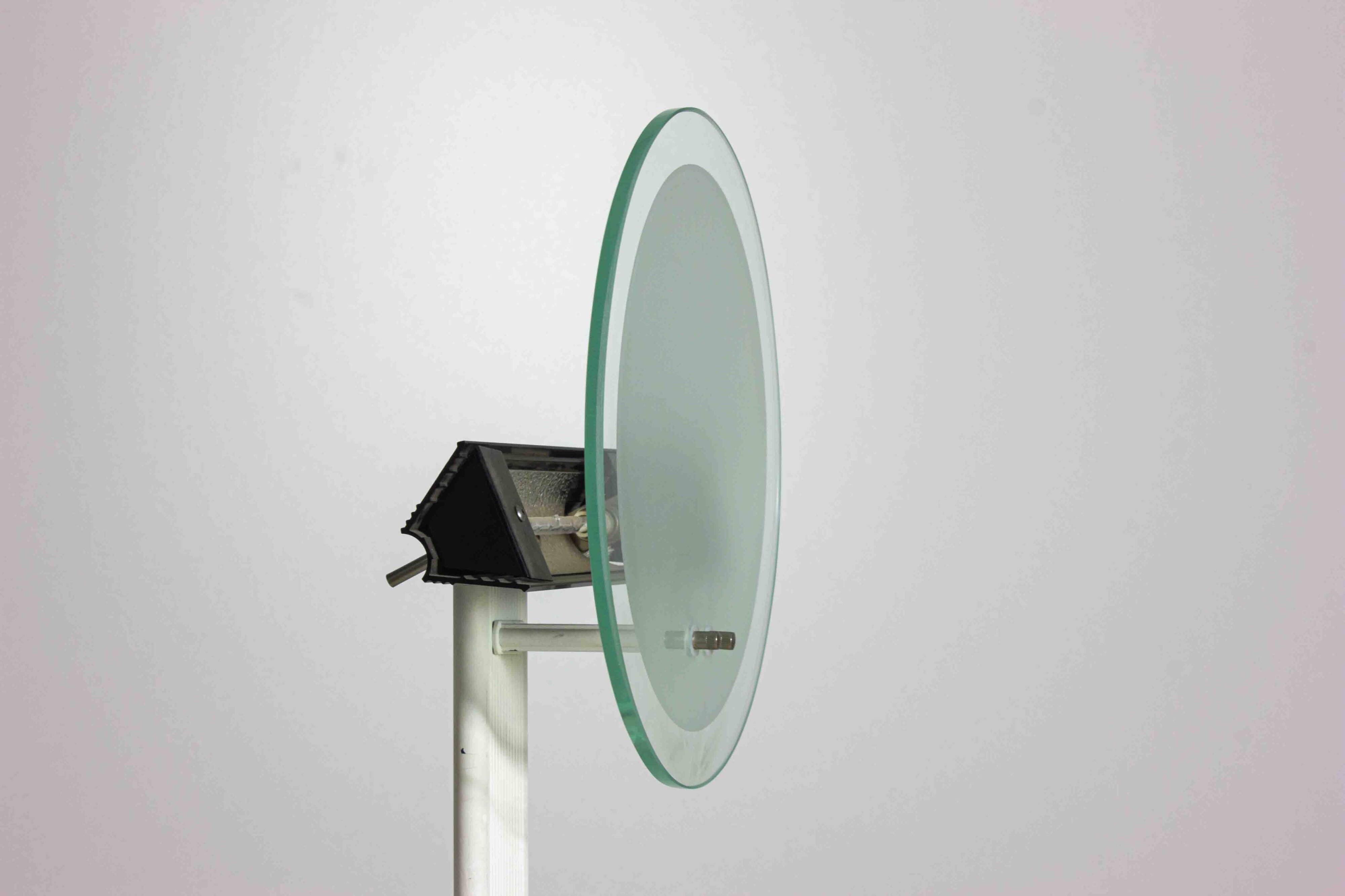 Dimmable sunset memphis syle floor lamp from 1980s Italy