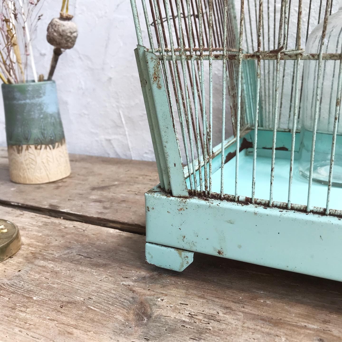 Cage à oiseau ancienne