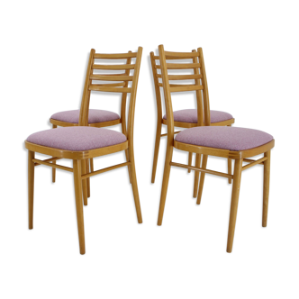 Set of four chairs by Interier Praha, 1970, Czechoslovakia