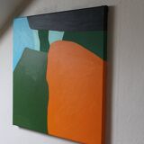 Abstract on canvas 50x50cm signed Bodasca