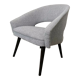 Fauteuil restauré du milieu du siècle