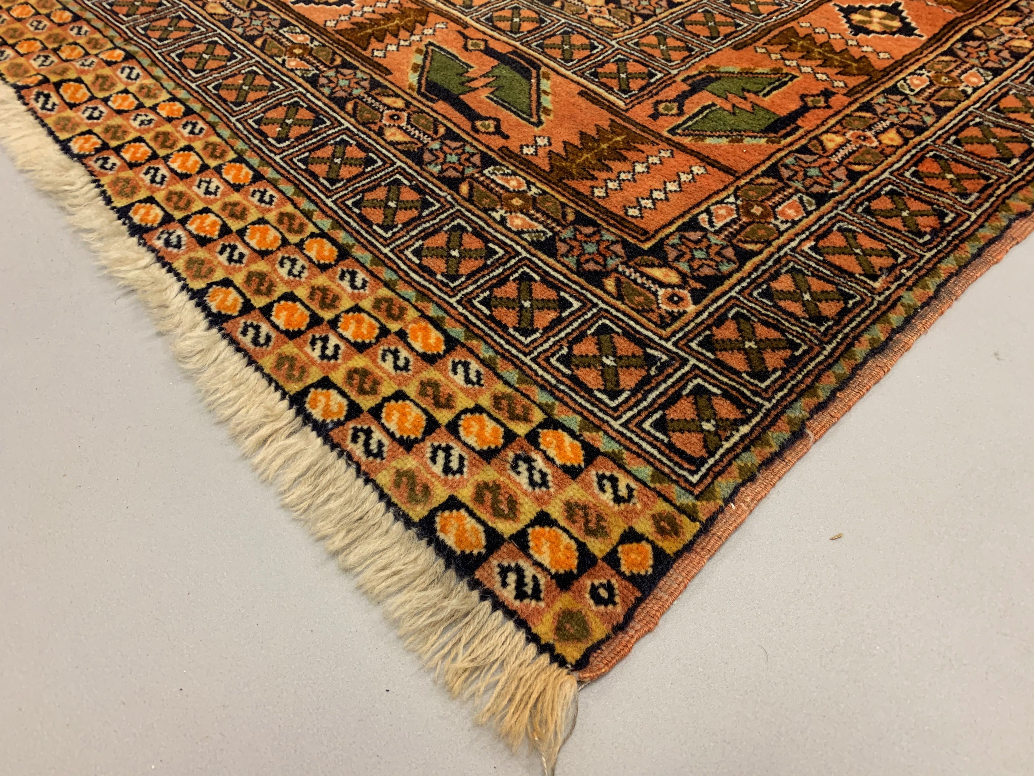 Vintage Afghan Ersari Khal Mohammadi Rug 185x122 cm Afghan Khan Rug