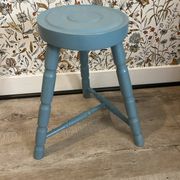 Vintage blue tripod