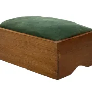 Art Deco footstool foot rest minimalist 30's design small