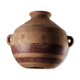 Ancient terracotta vase from Mali, 20th century.