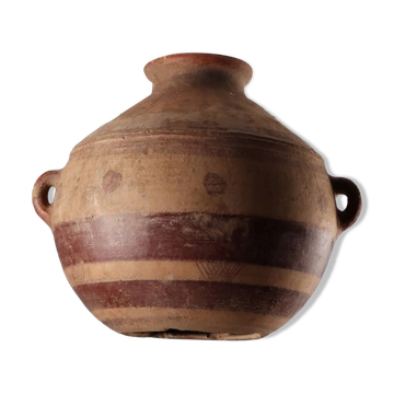 Vase ancien en terre cuite, Mali XXe siècle