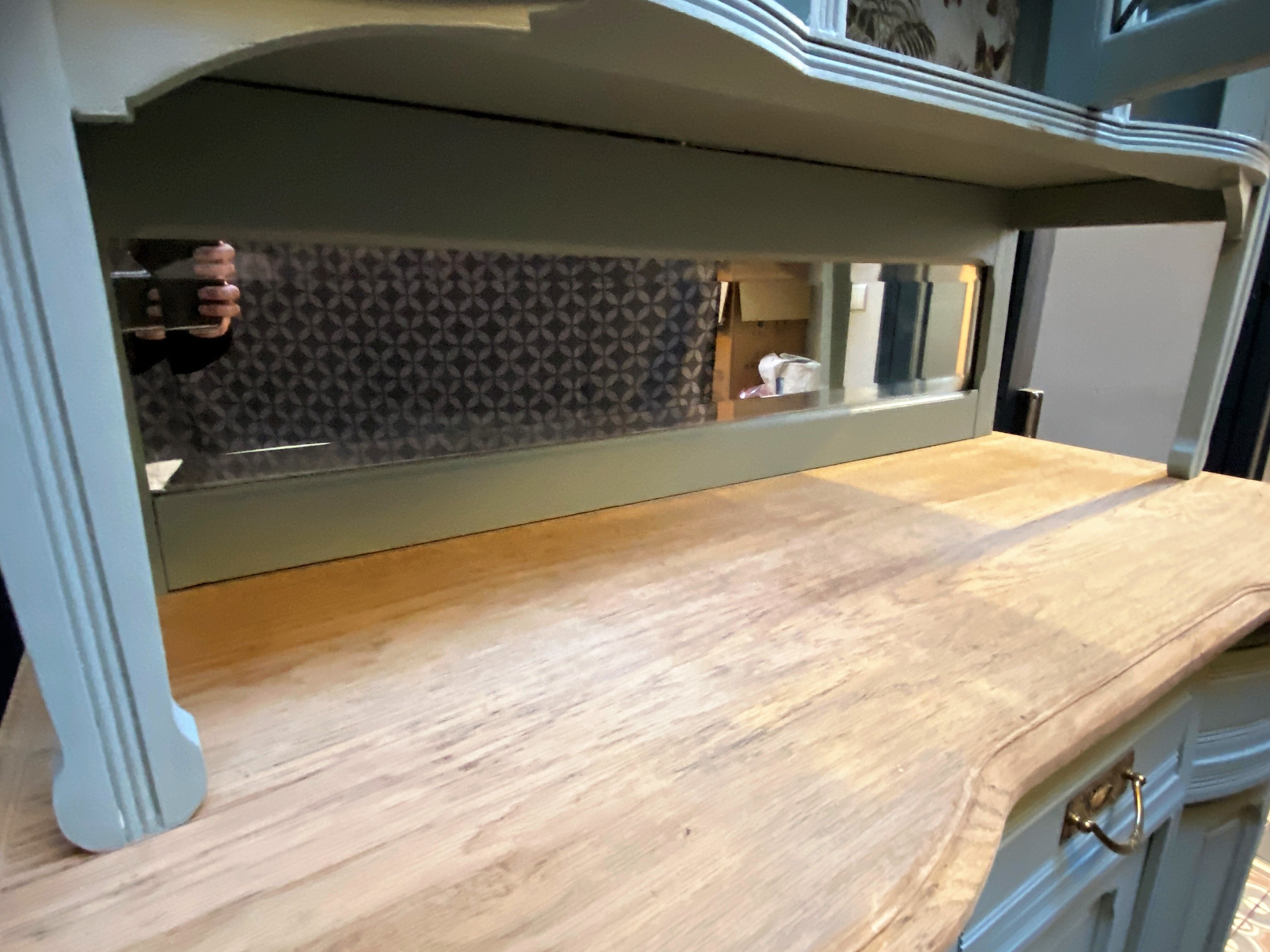 Two-body buffet cupboard