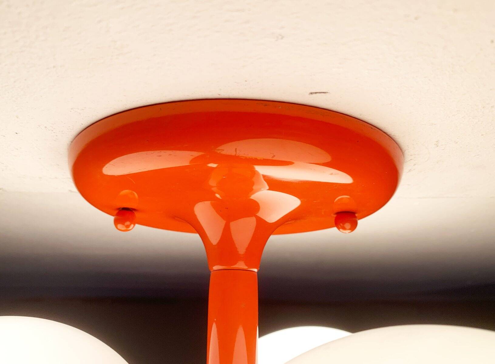 Ceiling lamp or wall sconce from the mid-century space age by Kaiser Leuchten.
