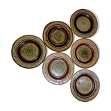Dessert plates in batch