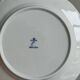 6 assiettes plates en porcelaine blanche