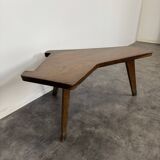 Modernist oak coffee table