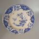 Six hollow plates in Gien's faience