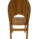 Vintage set of four pinewood chairs Rainer Daumiller minimalist design