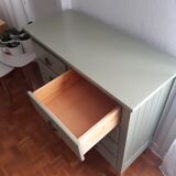 Commode scandinave vert forest
