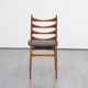 Set de chaises années 60 hêtre massif