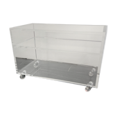 TV unit in plexiglass