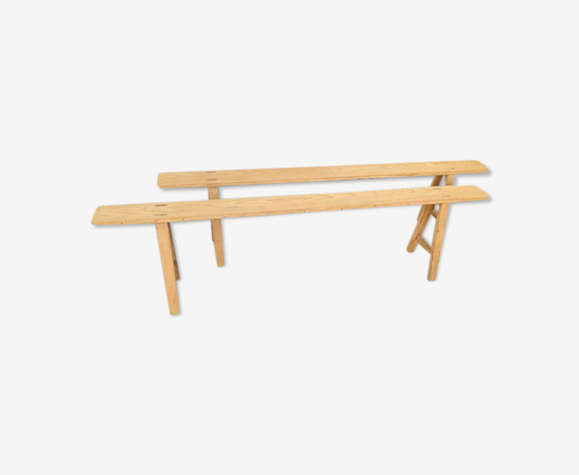 Paire de bancs