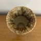 Antique Green Brown Ceramic Baluster Vase Vintage Decoration
