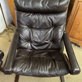 Set of 4 "Siesta" armchairs and ottoman by Ingmar Relling