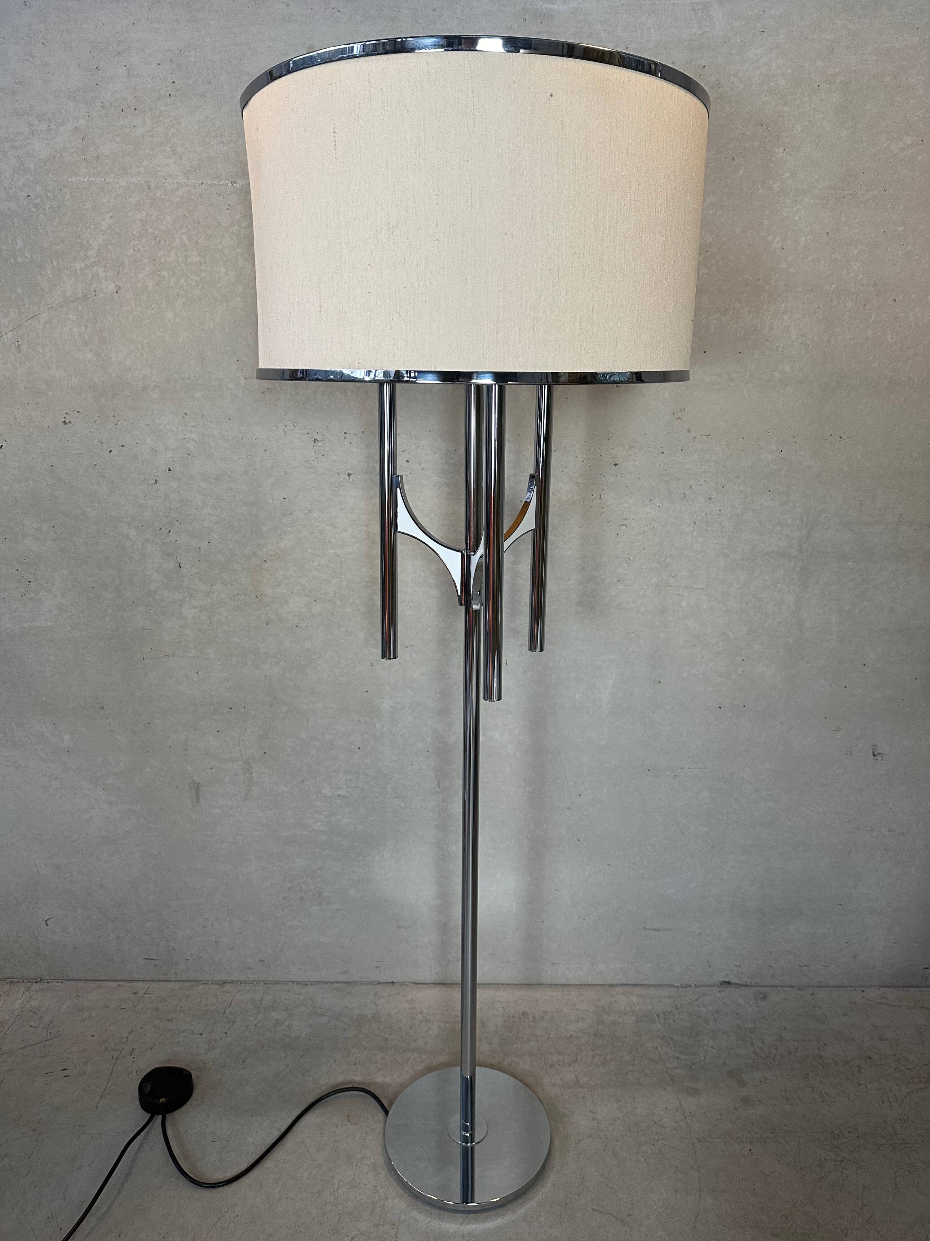 Vintage floor lamp (with or without shade) – Sciolari
