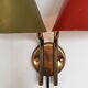 Danish triple-shaded sconce by Svend Aage Holm Sørensen for Lyfa, 1950s