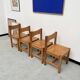 Table pin et chaises « hongisto » Ilmari Tapiovaara