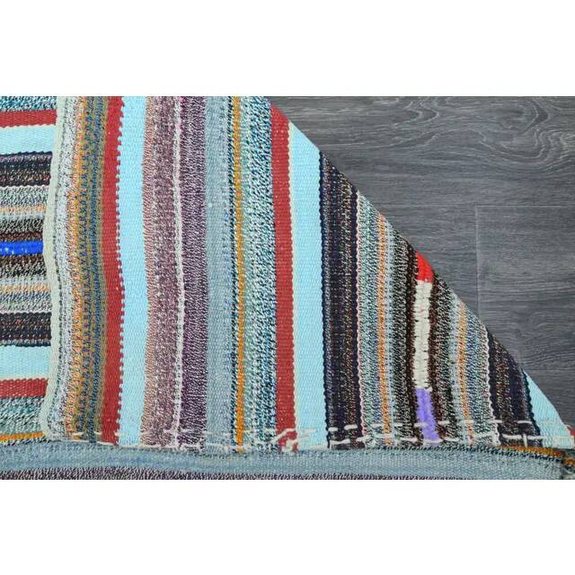 1970s Vintage Turkish Oushak Handmade Wool Cotton White Area Rug 176x250