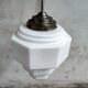 Art deco skyscraper pendant light 1930s