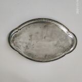 Silver metal top