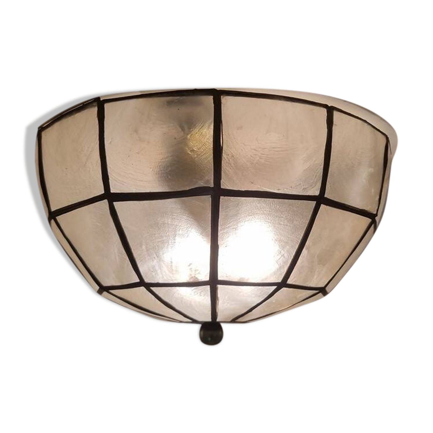 Mother of pearl ceiling light