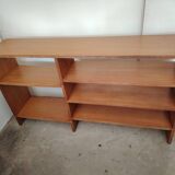 Solid oak bookcase