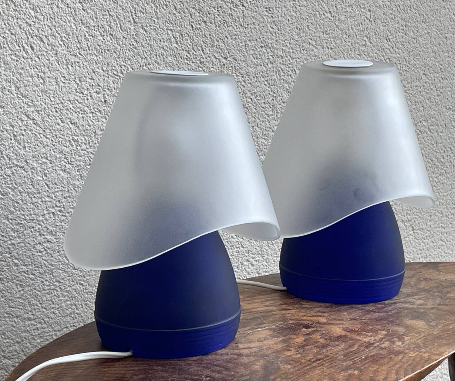 Paire de lampes Murano