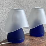 Paire de lampes Murano