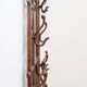 Coat rack or hall tree, 19th century - patinated cast iron imitating bamboo