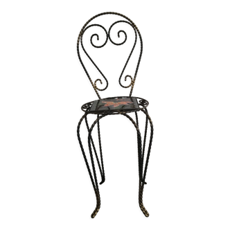 Sellette Vallauris en forme de chaise