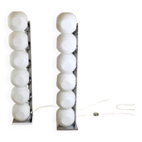 Floor lamp model 440 Space Age by Luci Italia, set of 2.