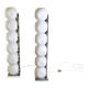 Floor lamp model 440 Space Age by Luci Italia, set of 2.
