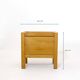 Solid wood planter from the 1970s-1980s.
