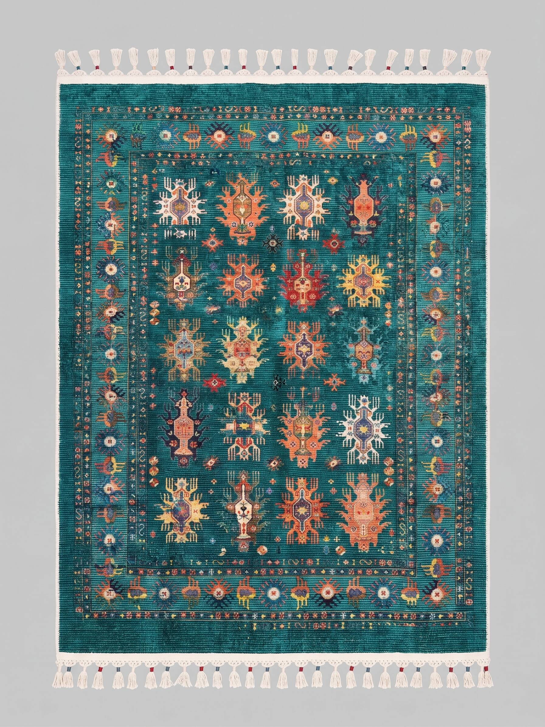 Tapis moderne aux motifs traditionnels d’orient