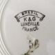 Set of 6 old hollow plates Lunéville