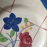Set old flat plates flowered