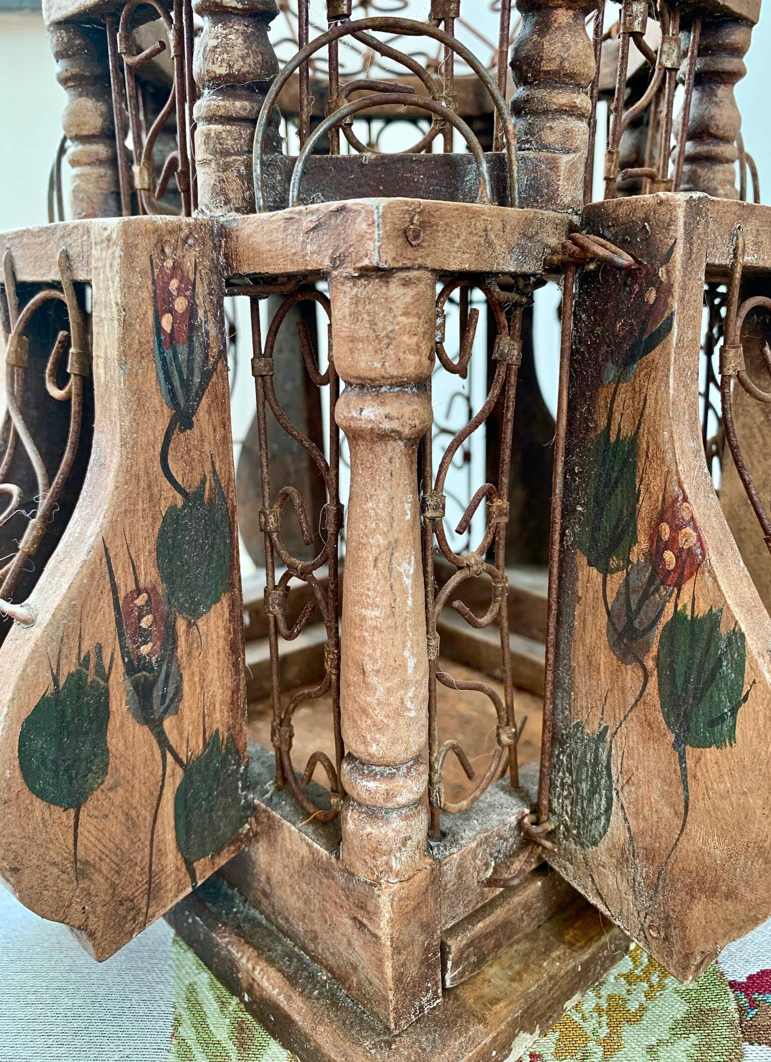 Vintage bird cage