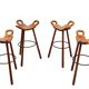 Tabourets de bar 'Marbella' par Sergio Rodrigues pour Confonorm Espagne années 1970
