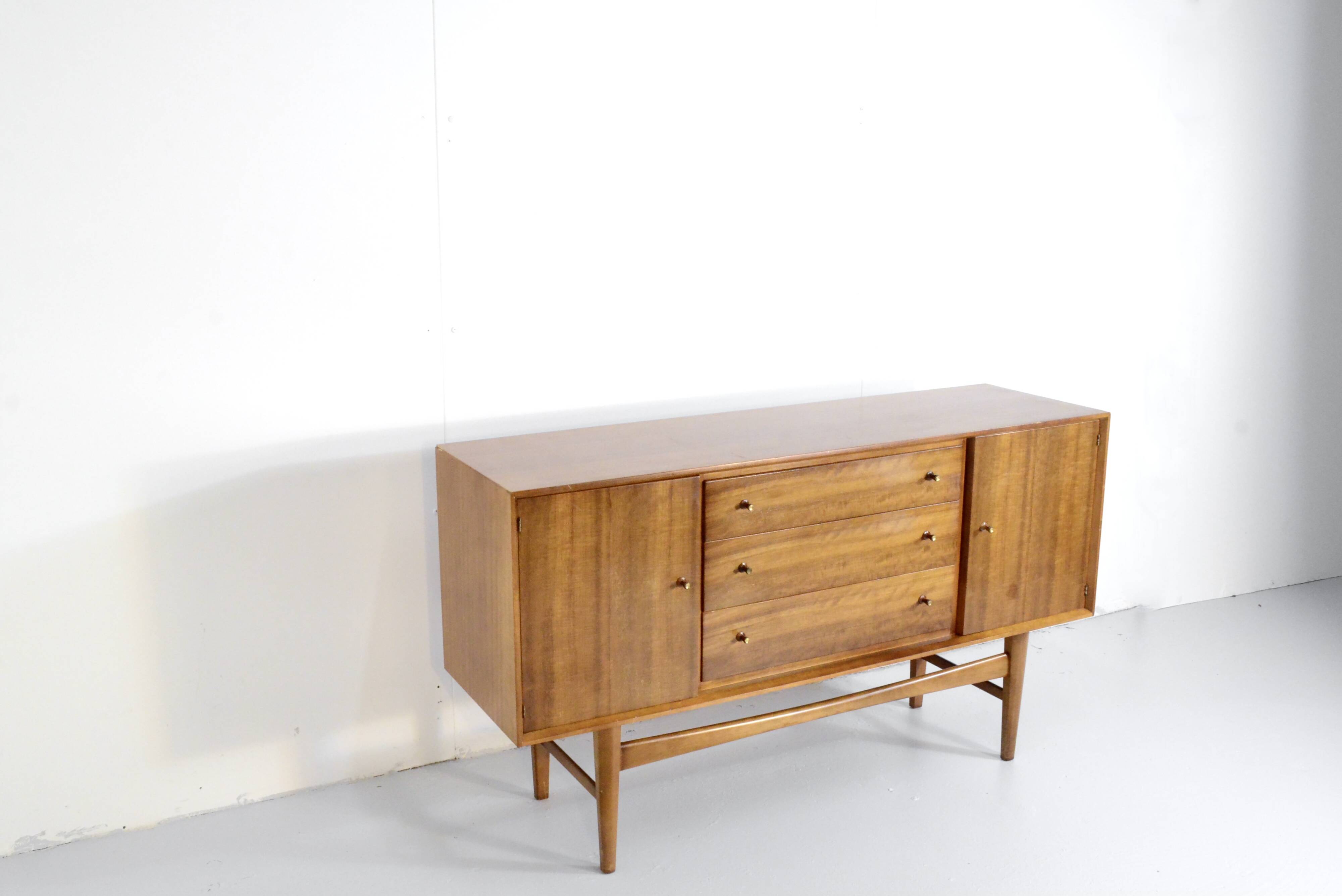 Very Rare Vintage Gordon Russell For Heal's Walnut Sideboard. Midcentury /
