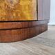 Pair of Art Decò bedside tables in walnut and thuja