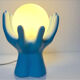 Ceramic hand lamp