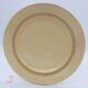 6 flat plates with a fine decoration of blue and gold borders.